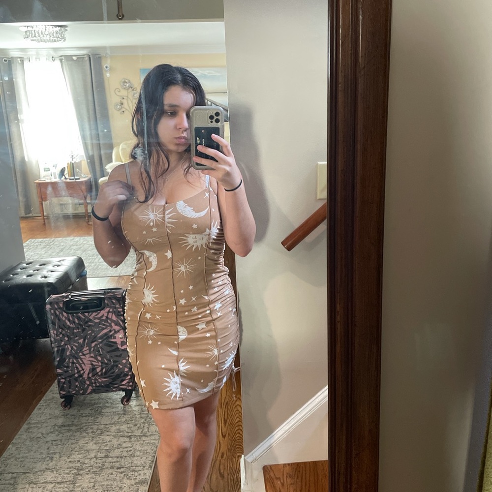 sun moon and star dress